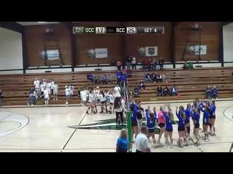 Video of UCC Volleyball VS Rogue Community College