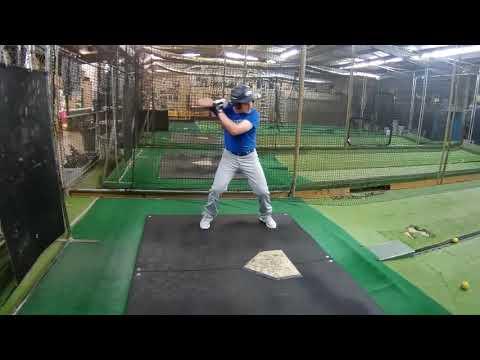 Video of July 2019 Batting Cage (85 MPH) Workout