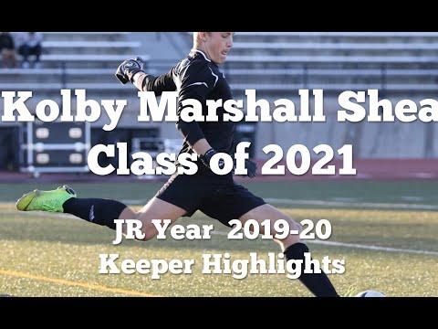 Video of K Marshall Shea Goalie Highlights 2019-2020
