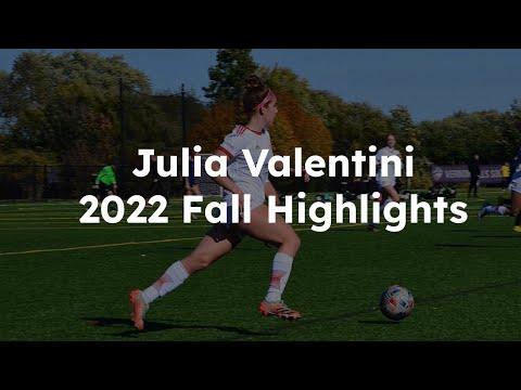 Video of Julia Valentini 2022 Fall Highlights