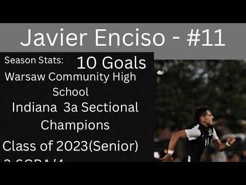 Video of Javier Enciso - Senior Highlights (Warsaw Community High school 3a)