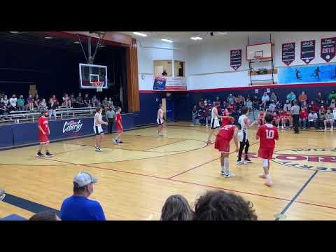 Video of 1st Jv and varsity game as an 8th grader #14 jack benson