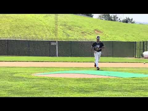 Video of Jordan White second base 