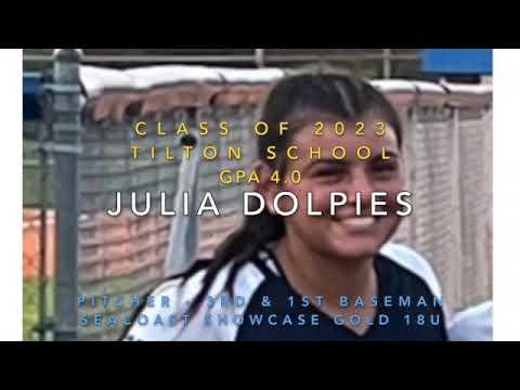 Video of Julia Dolpies, Class of 2023 Highlight Video
