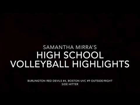 Video of Samantha Mirra - High School Volleyball Highlights 2019 Season
