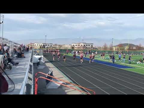 Video of Jacob Webster 100m PR 10.85
