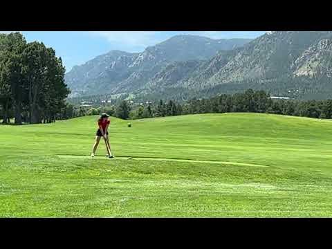 Video of Avery Lent at the Broadmoor East course in Colorado Springs,  July 2023