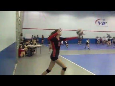 Video of #2 Gabby Hunter  6'0'' OH, RS, MB ACE 15 Blk