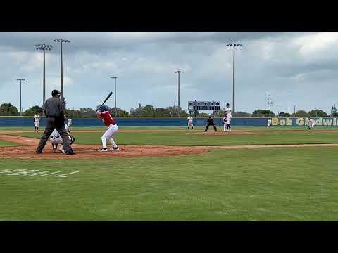Video of Pitching highlights from vero beach 18u tourney