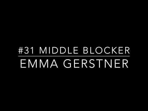 Video of Emma Gerstner Middle Blocker Class of 2022