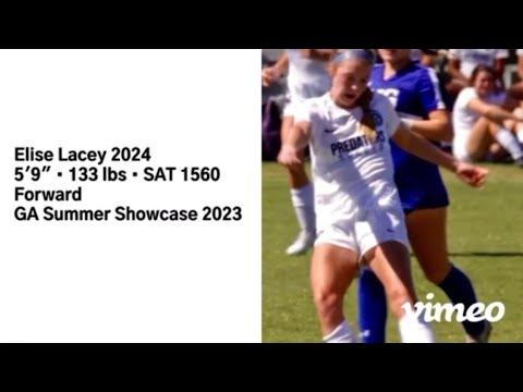 Video of Elise Lacey Soccer 2024 • GA Summer Showcase 23