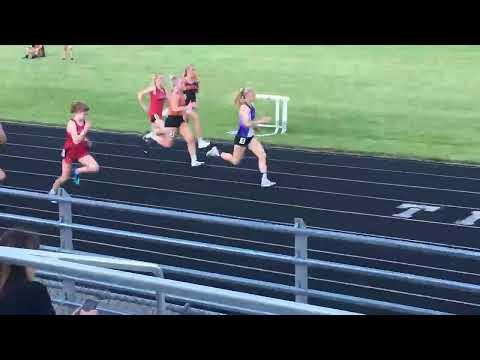 Video of 100 meter; Dodgeland Meet; 2nd place; Freshman year 21'