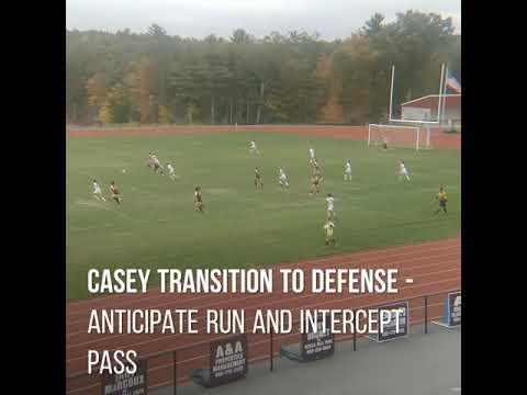 Video of Casey Beauregard #4 Maroon Killingly High School Game 12 vs Plainfield -Freshman year