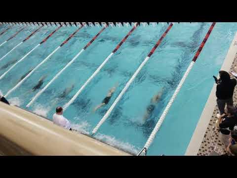 Video of women's 50 yard freestyle: 24.15