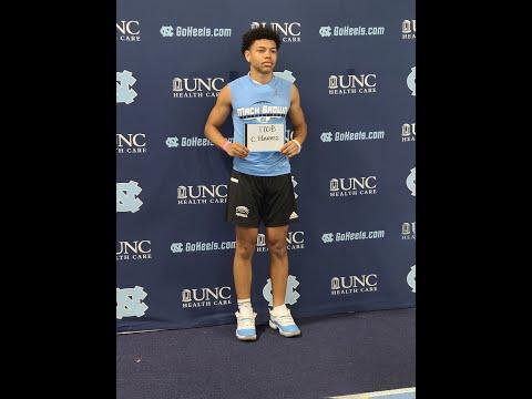 Video of UNC Football Camp 1v1's: Colin Harris WR - RT2