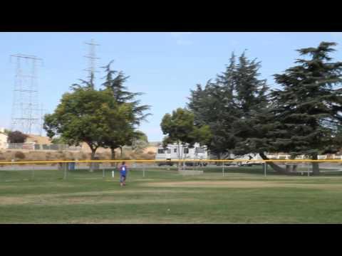 Video of Alyssa Garcia 2019-12U {Triple vs 16U Corona Angels} 10-24-2014 