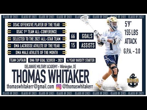 Video of Thomas Whitaker 2021 Highlights