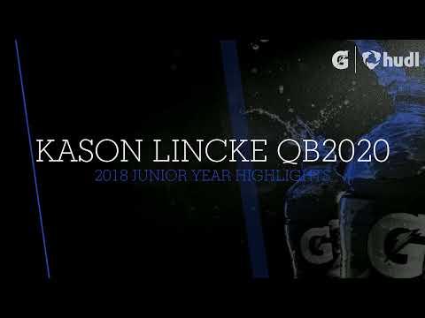 Video of Kason Lincke / QB / HS Junior Year