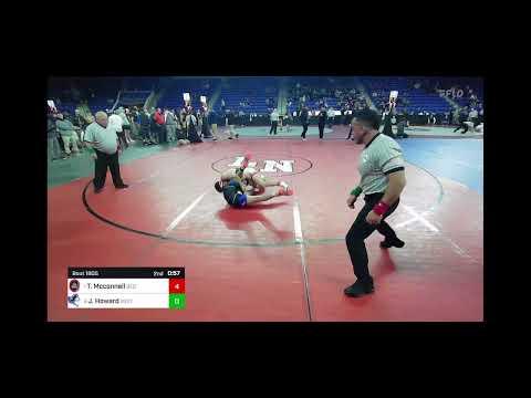 Video of 2024 Lowell Holiday 157lb Semi Final