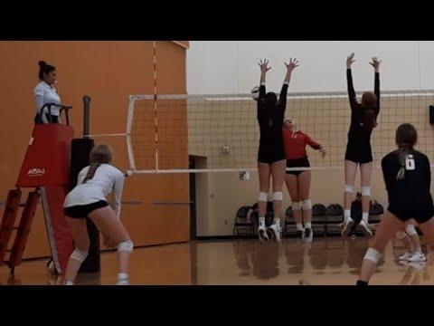 Video of JOLEE ECKLUND- CLASS OF 2024 OH candidate- Volleyball Serving/Blocking Highlights