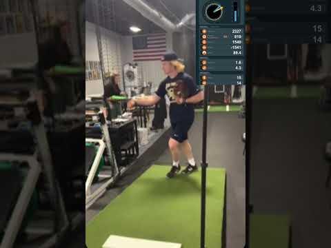 Video of 89mph Fastball