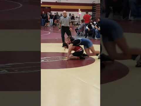 Video of Me at 132 wearing blue her at 135 wearing the red. 