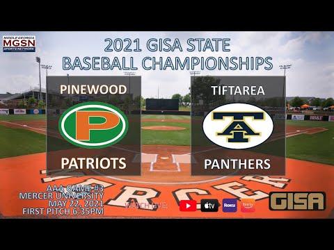 Video of AAA Game 3 (IF): Pinewood Christian Academy Patriots vs. Tiftarea Academy Panthers