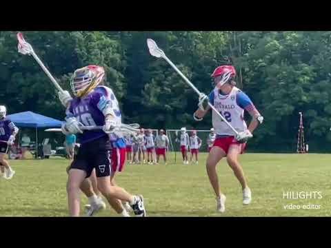 Video of Riley Lincoln - 2025 - D/LSM - #33 - Trilogy 24/Niagara Lacrosse Classic Highlights 