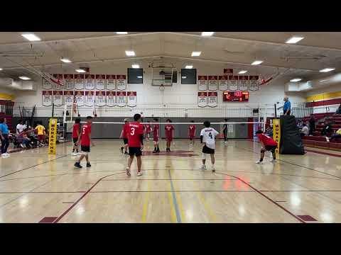 Video of Volley ball match against monte vista got a block and dig from this set 