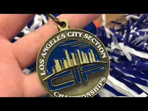 Video of Highlights LA City Championship Jamie Robertson #23, 5’11” MB, Class of 2022
