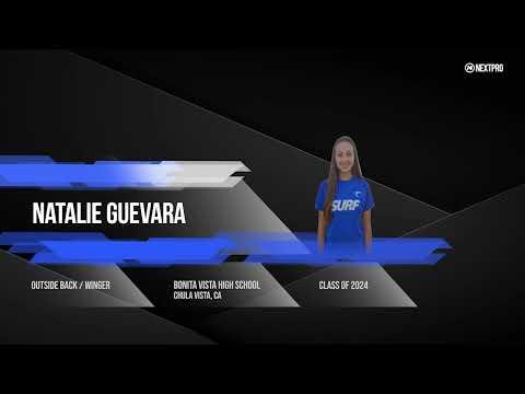 Video of Natalie Guevara - San Diego Surf ECNL/ECRL G05 - Summer/Fall 2021 Highlights