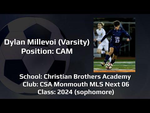Video of Dylan Millevoi sophomore soccer highlights 