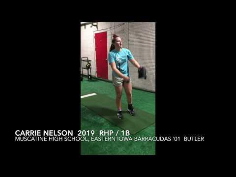 Video of Carrie Nelson - Pitching