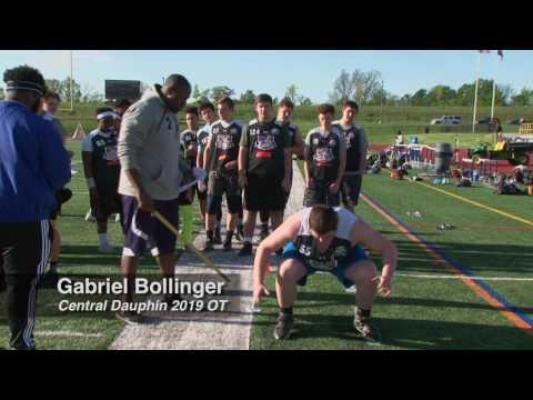 Video of Mr. PA Football's Elite College Showcase 2017 - Gabriel Bollinger