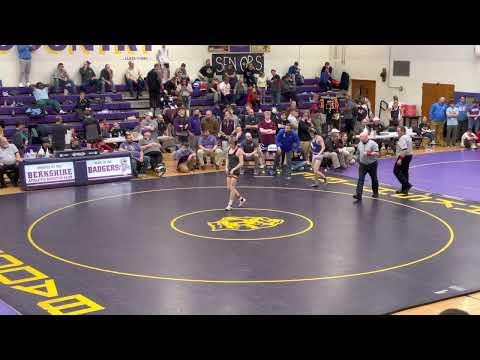 Video of M. Amodio (Black Singlet) - Championship Match 2022 OH Sectionals