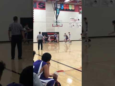 Video of 2019-2020 - Caden Davis - 5'3" Point Guard - purple #22