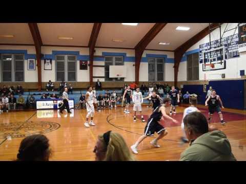 Video of Liam Kunkel, #5, St. Mary's, 28 points vs St. Dominic's, 2/13/17