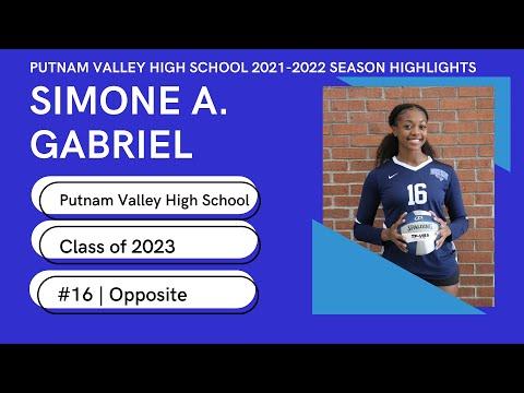 Video of Simone A. Gabriel- Putnam Valley High School #16, 2021-2022 Season Highlights