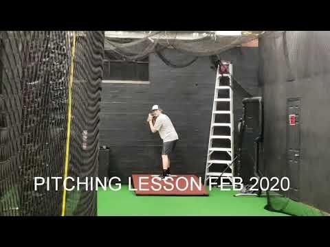 Video of Pitching - January and February 2020