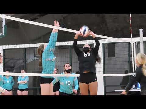 Video of Setter / serving / defense #55 black and #92 red 