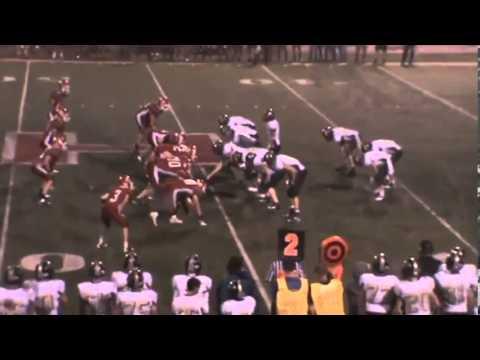 Video of Michael Perry #5 Pottsville Apache Football (2012 season)