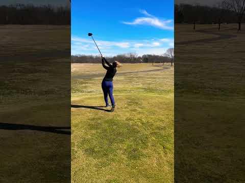 Video of Mia driver swing