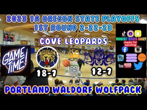 Video of Cove vs Portland Waldorf 1A Oregon State Playoffs 1st Round 2-22-23