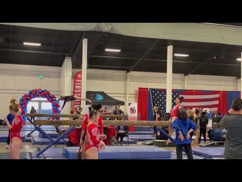 Video of State Championships 2023 Level 10 Beam 9.425 (2nd place)