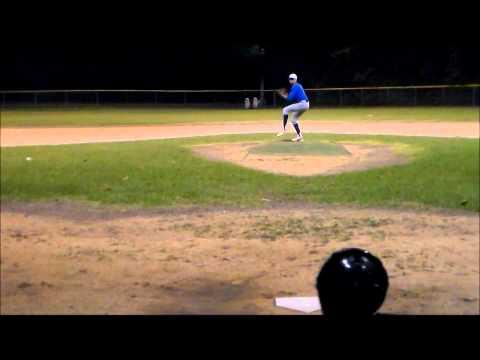 Video of Aaron Salazar pitching