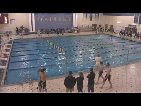 Video of Maine-Endwell vs Corning, 100 Free, Lane 4