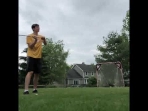 Video of Evan S practice in back yard