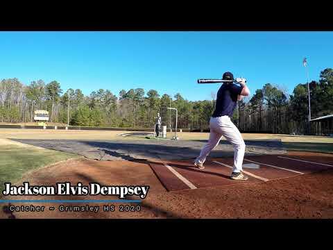 Video of Jackson Elvis Dempsey Catcher 2020