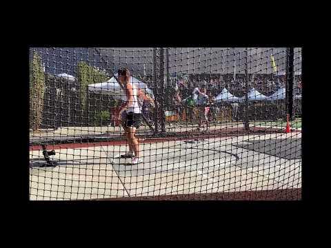 Video of USATF Junior Olympic National Championships, 138'9"