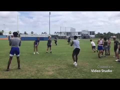 Video of Shaquille Grimes IMG Camp